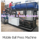 Mobile Ball Press Machine