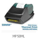  По Bluetooth матричный принтер MP5802