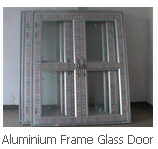 Алюминиевая Рама Стеклянная Дверь