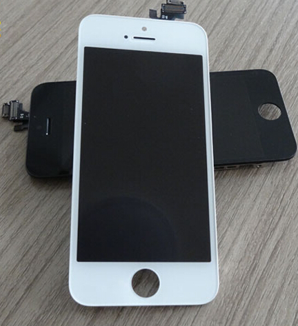 утилизация сломанной ЖК-экран для iPhone 5 полный комплект