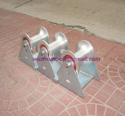 Heavy weight trench corner rollers,Cable Laying Equipment