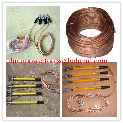 Earth rod and fitting&grounding devince,+copper wire+hook