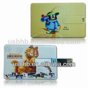 металл кредитная карта USB флэш-накопитель 
