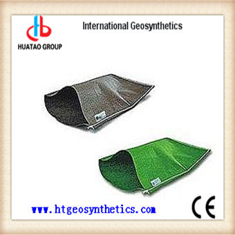 Geotextile fabric sand bag