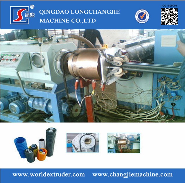 Corrugated Optic Dust Cable Protection Sleeve Pipe Production Line