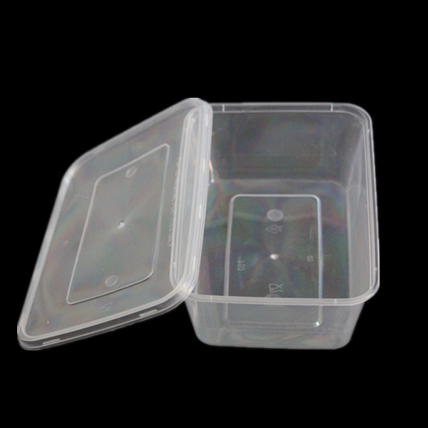 Ясно, микроволновая печь Безопасный пластиковый ящик для хранения (800мл)