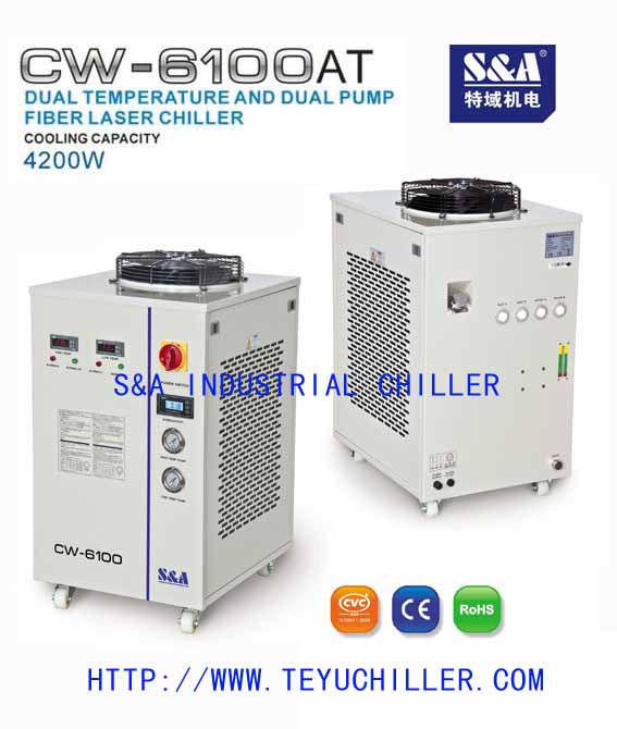 Fiber laser cutter water cooling system4200W