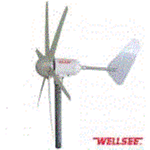 WELLSEE Wind Turbine （6 leaves Wind Turbine/ A horizontal axis wind turbine）WS-WT  300W 