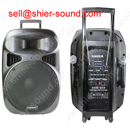 wireless active PA speaker PA system AK10-202