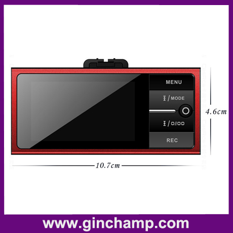 HD1080P 2.7inch LCD H.264 car black box recorder