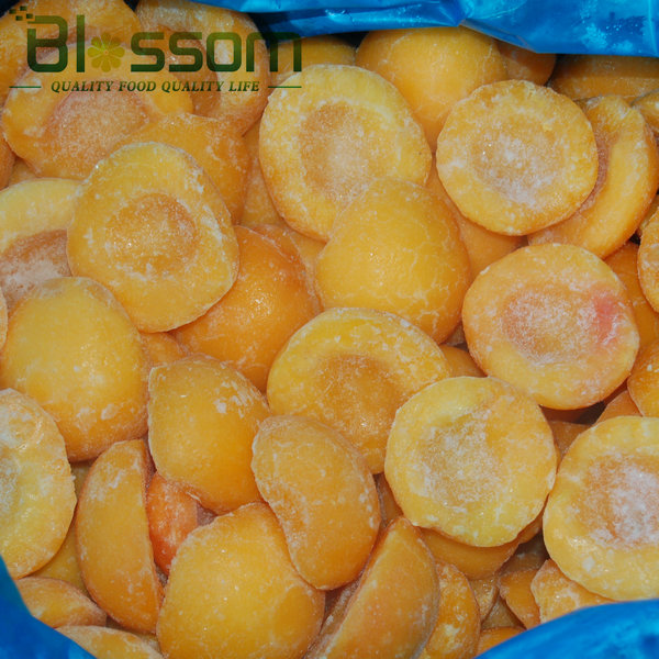 Competitive price IQF frozen yellow peaches