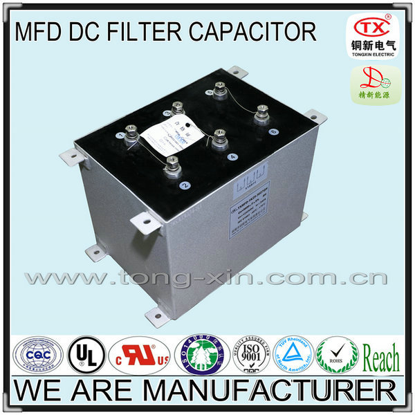 2014 Best Seller Low ESR and Long Lifetime MFD DC FILTER CAPACITOR
