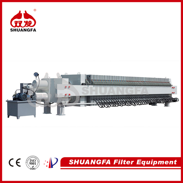 Professional dewatering machine - membrane filter press, better filteration