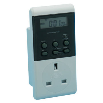 Electronic Timer with 16A 276V 3680W and 20 Program Settings