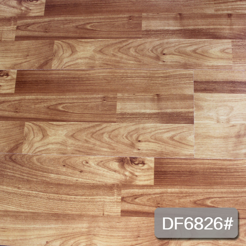 New color of embossed lamiante flooring DF6826# 8mm