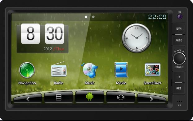 Built-in Quad-Core Mali400 Graph HD Car Navigation for Universal (Dt2001s-01-H)