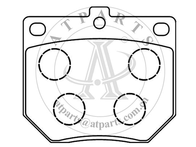 OE 2725 315 for disk brake pads