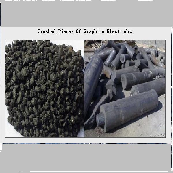Crushed Pieces of Graphite Electrodes 