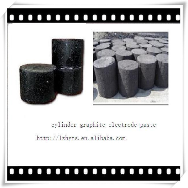 cylinder graphite electrode paste /cylindrical paste for foundry             