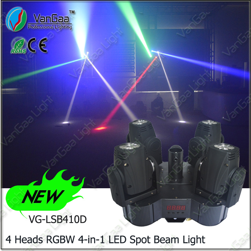 4 Heads LED Spot Beam Light