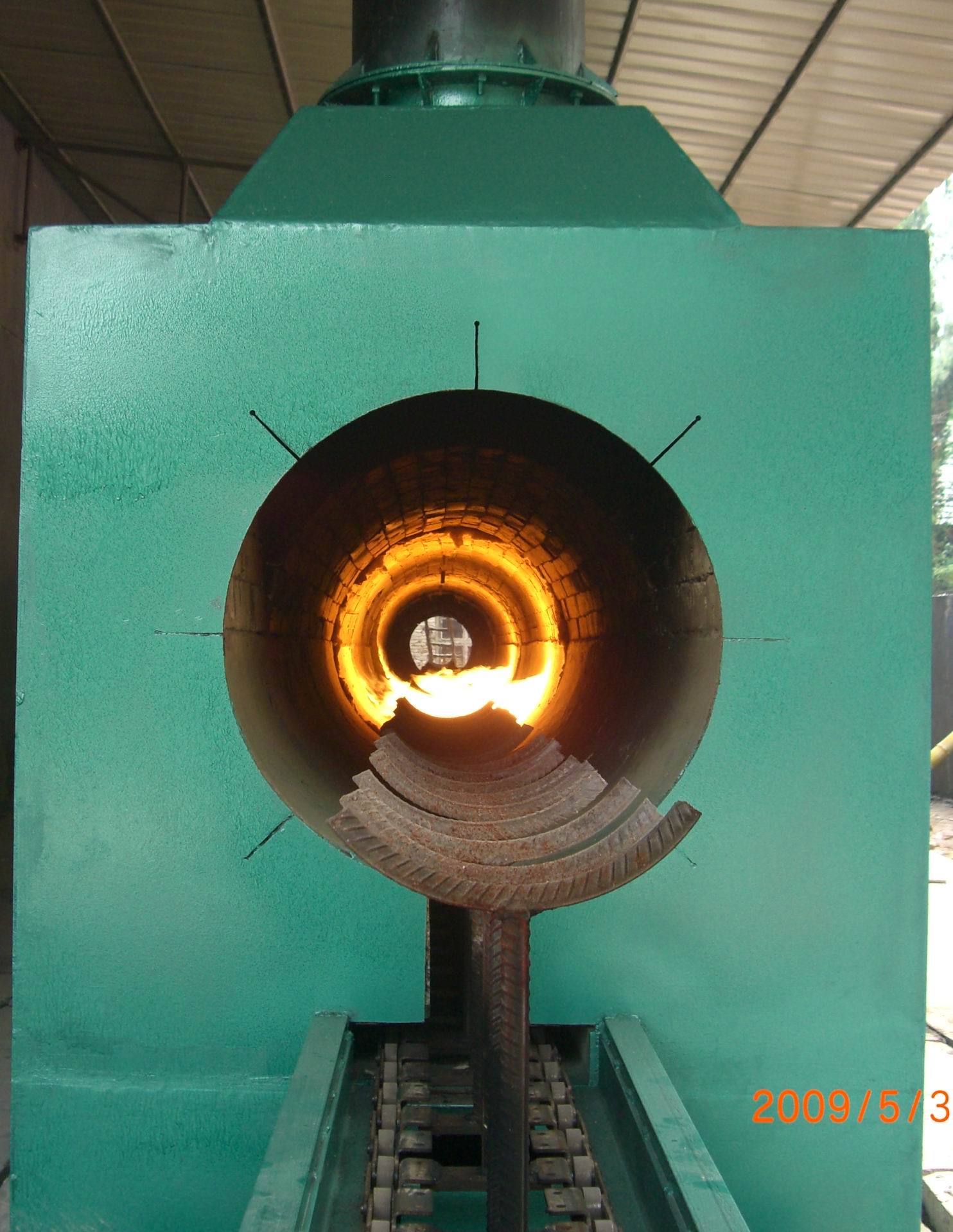 Cylinder Incinerator