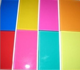 China PVB color glass film