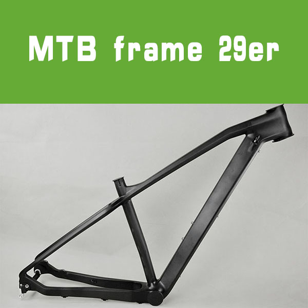 High quality carbon fiber mountain bike frame oem 3K/UD/UND finished carbon mountain bike frame