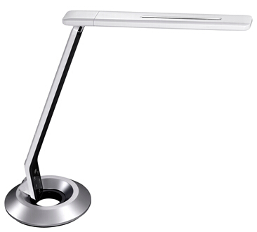 Modern design smart led desk lamp with brightness adjust& alrm set & sleep time set  