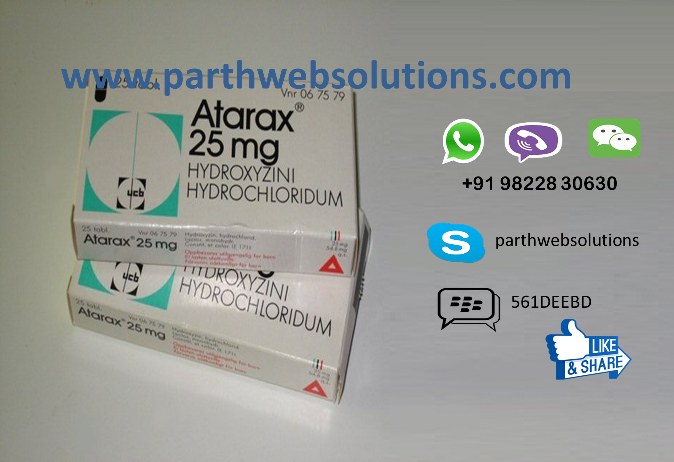 hydrochloride tablets)  atarax (hydroxyzine hydrochloride) is an