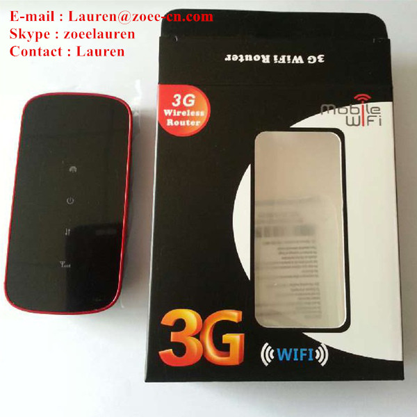 3g wireless mifi wcdma router with sim card slot