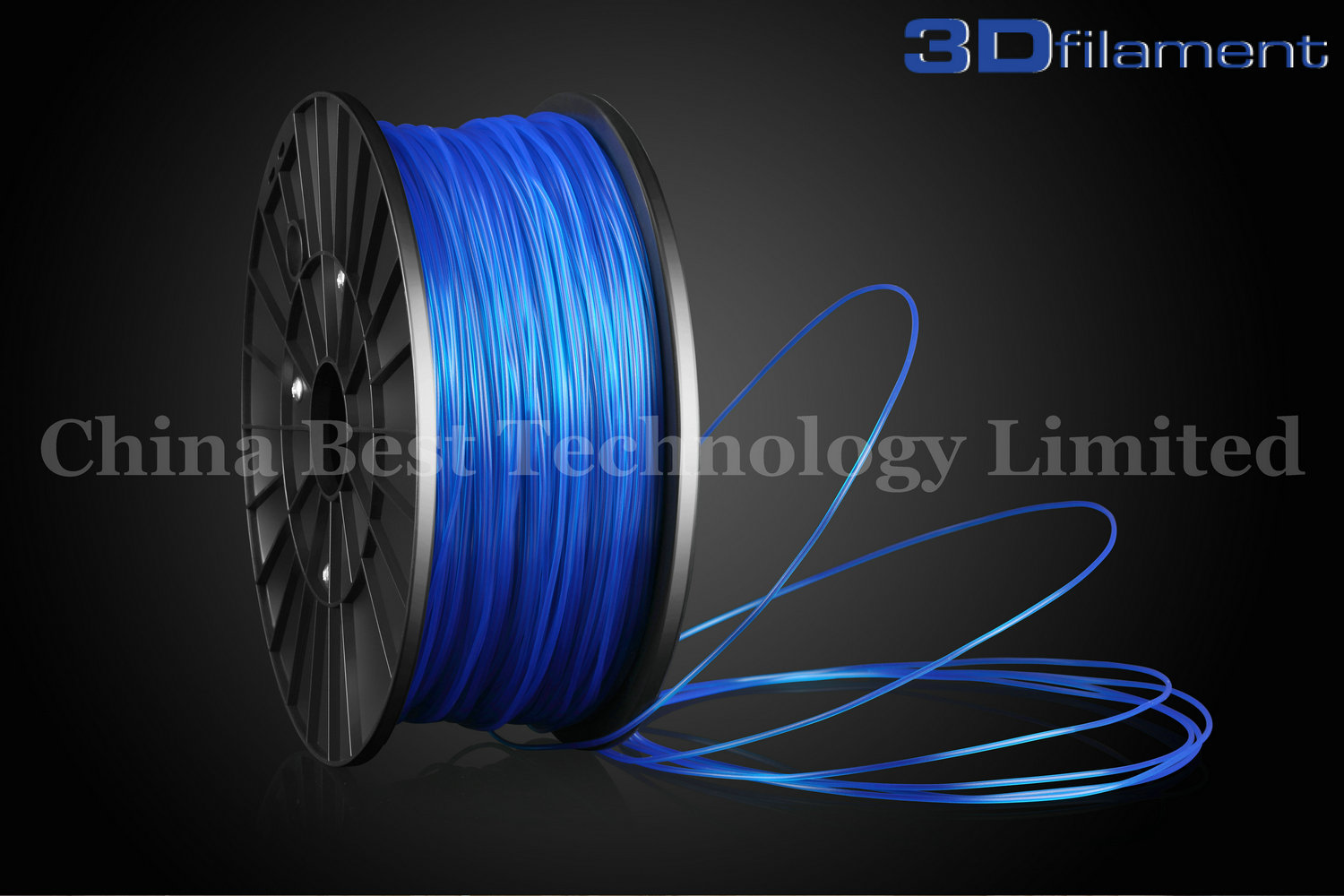 3D Printer Filament PLA 1.75mm Blue