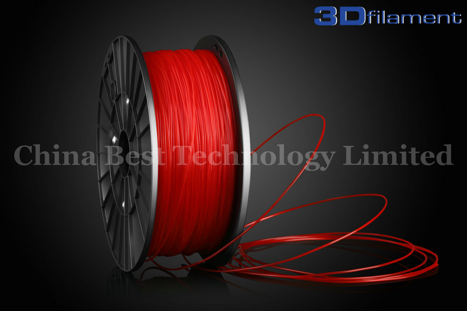 3D Printer Filament PLA 1.75mm Red