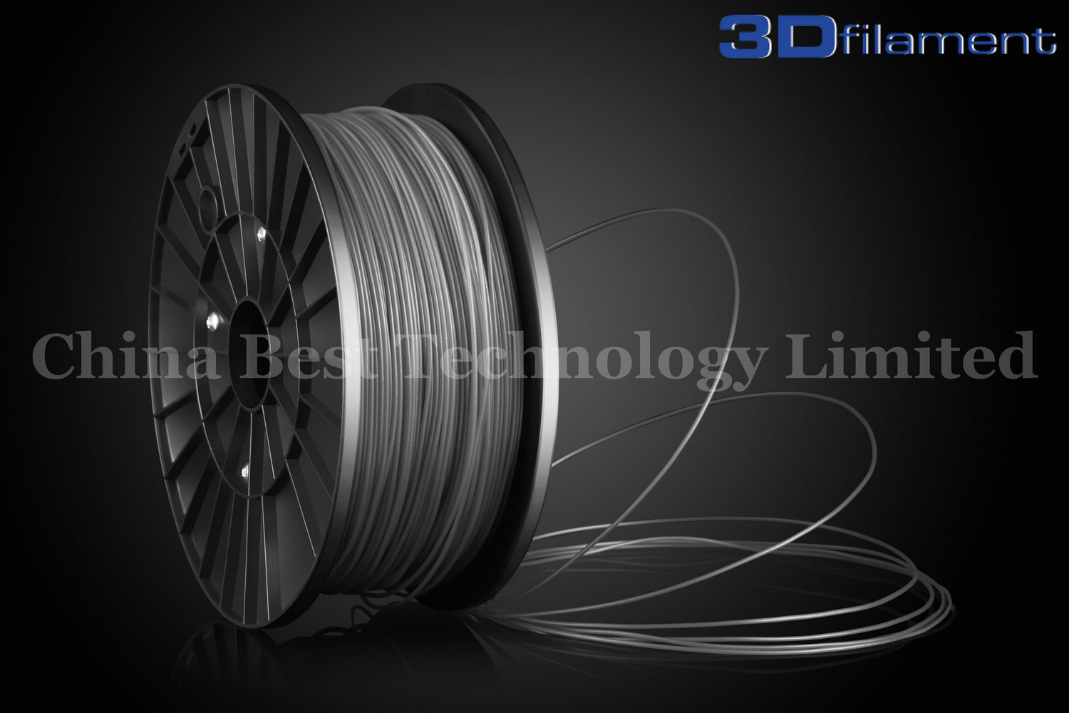 3D Printer Filament PLA 1.75mm Grey
