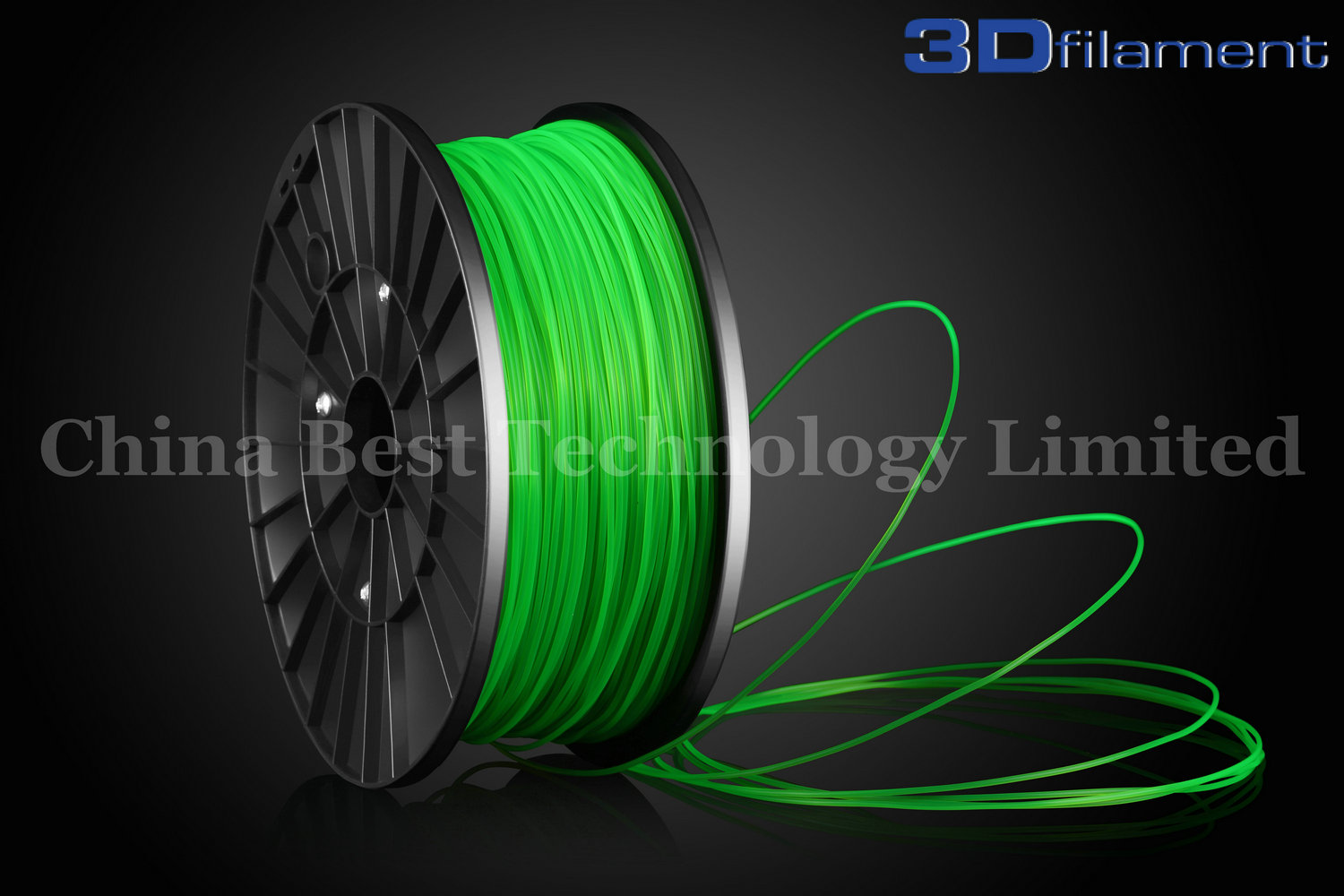 3D Printer Filament PLA 1.75mm Green