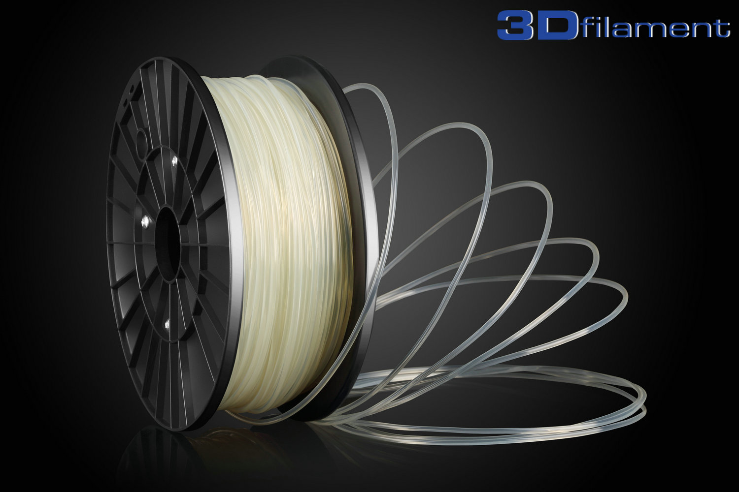 3D Printer Filament PLA 3.0mm Transparent