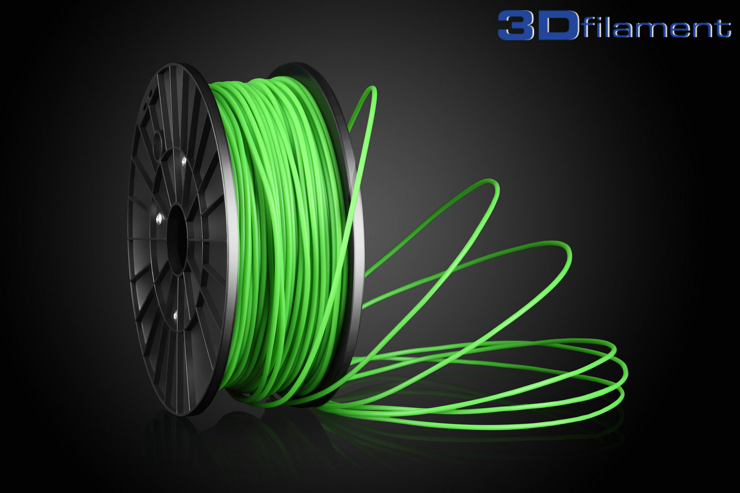 3D Printer Filament PLA 3.0mm Glow-in-the-dark