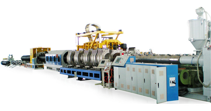 PE Double-Wall Corrugated Pipe Extrusion Line