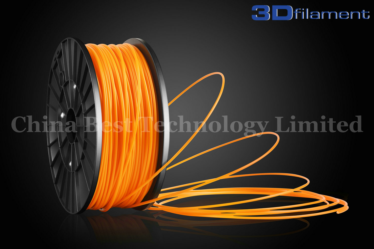 3D Printer Filament ABS 3.0mm Orange