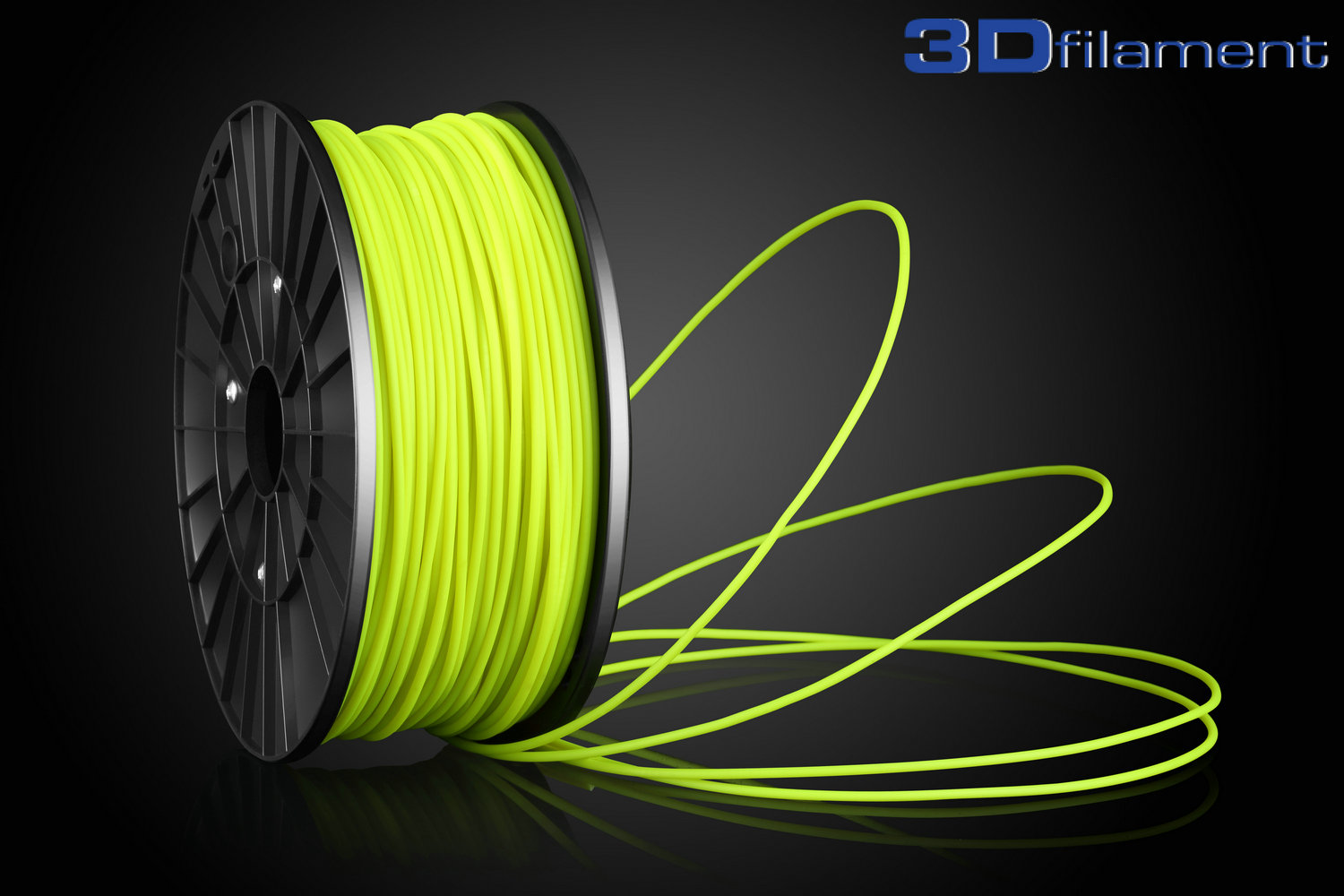 3D Printer Filament ABS 3.0mm Yellow