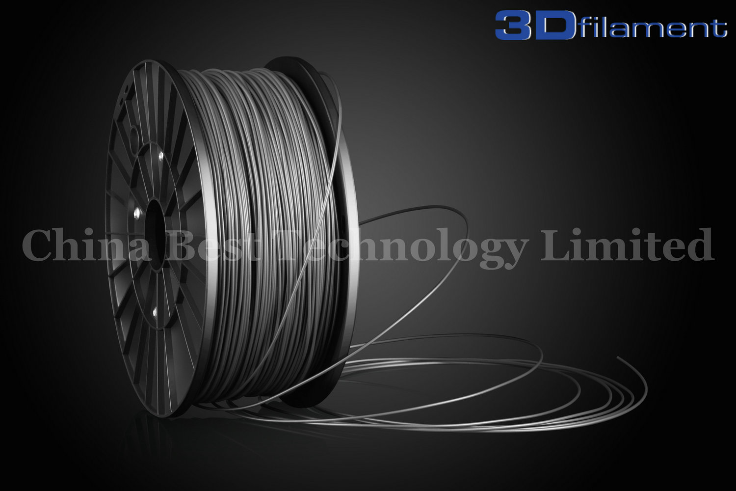 3D Printer Filament ABS 1.75mm Siver