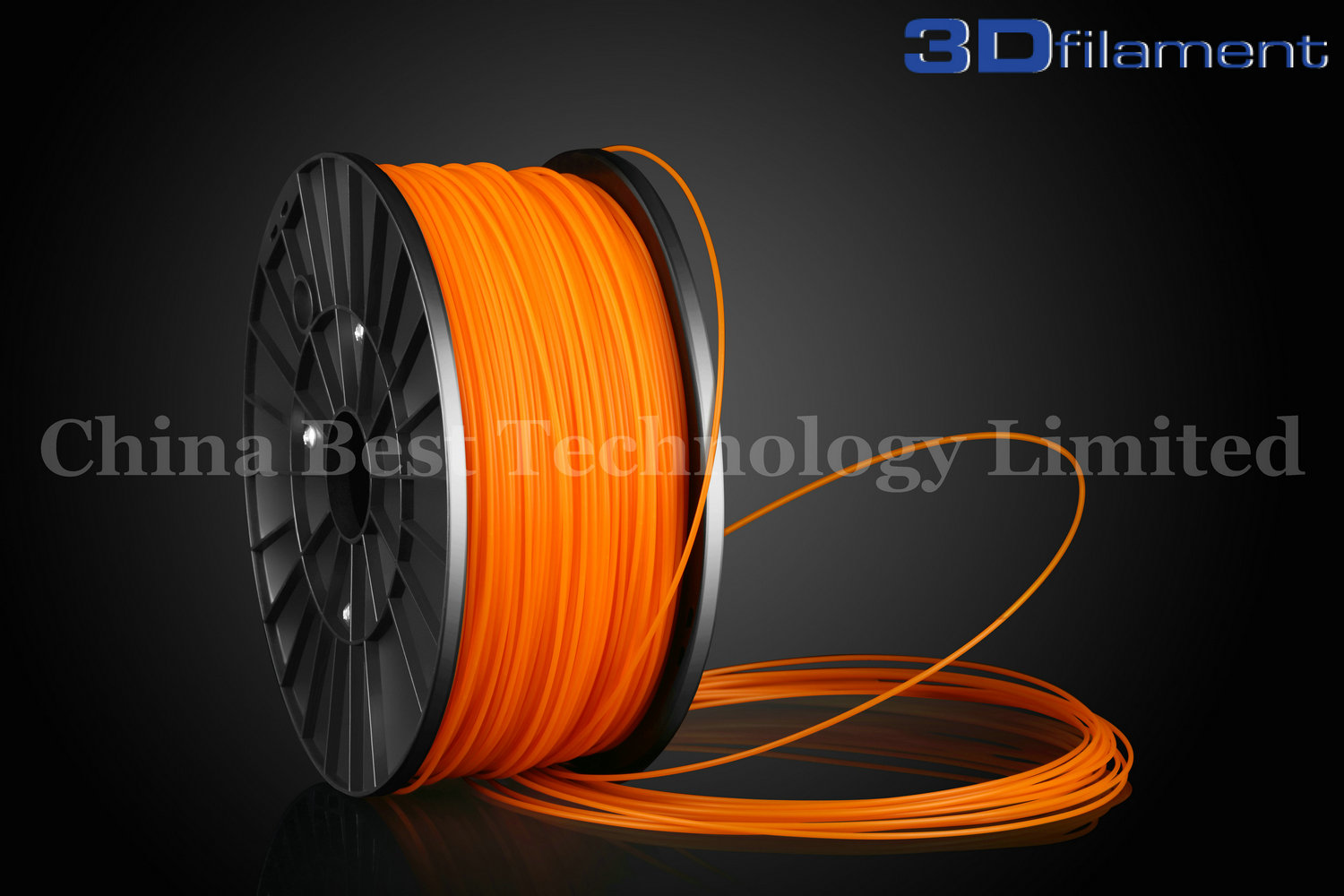 3D Printer Filament ABS 1.75mm Orange