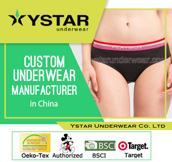 Ladies fashion design sport briefs underwear YSWP-0001