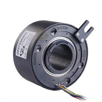 Gold to gold contact separate slip ring