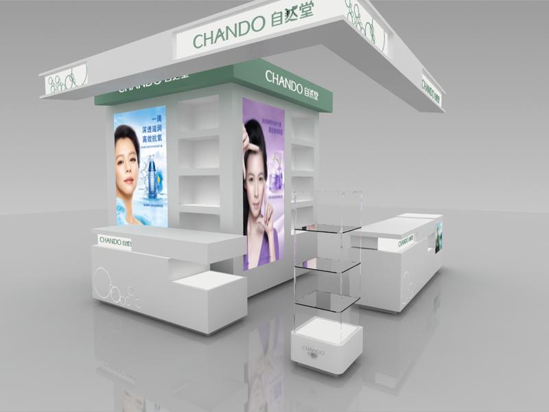Professional designed shopping mall kiosk for cosmetic