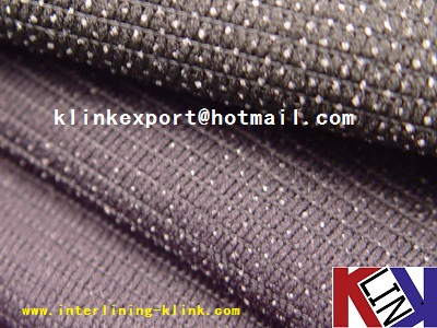 Weft Insert Fusible Interlining For Garment
