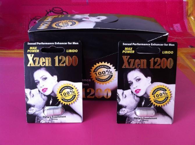 XZEN 1200 Male Enhancement Herbal Sex Pills as Erectile ...