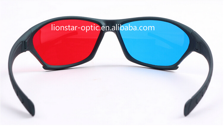 Оптовая красный голубой 3d очки