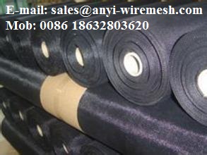 Sell Galvanized Black wire cloth or Black wire mesh