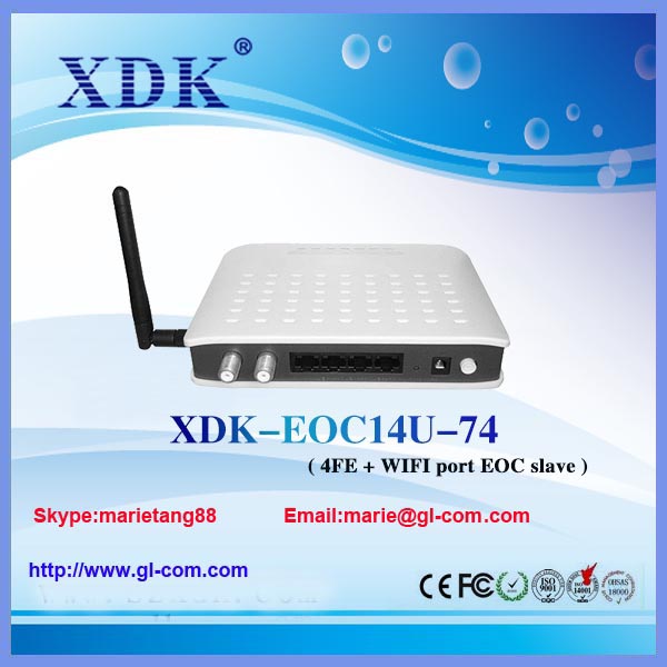 CATV WIFI EOC Slave Master Support VOIP/ WIFI Ethernet