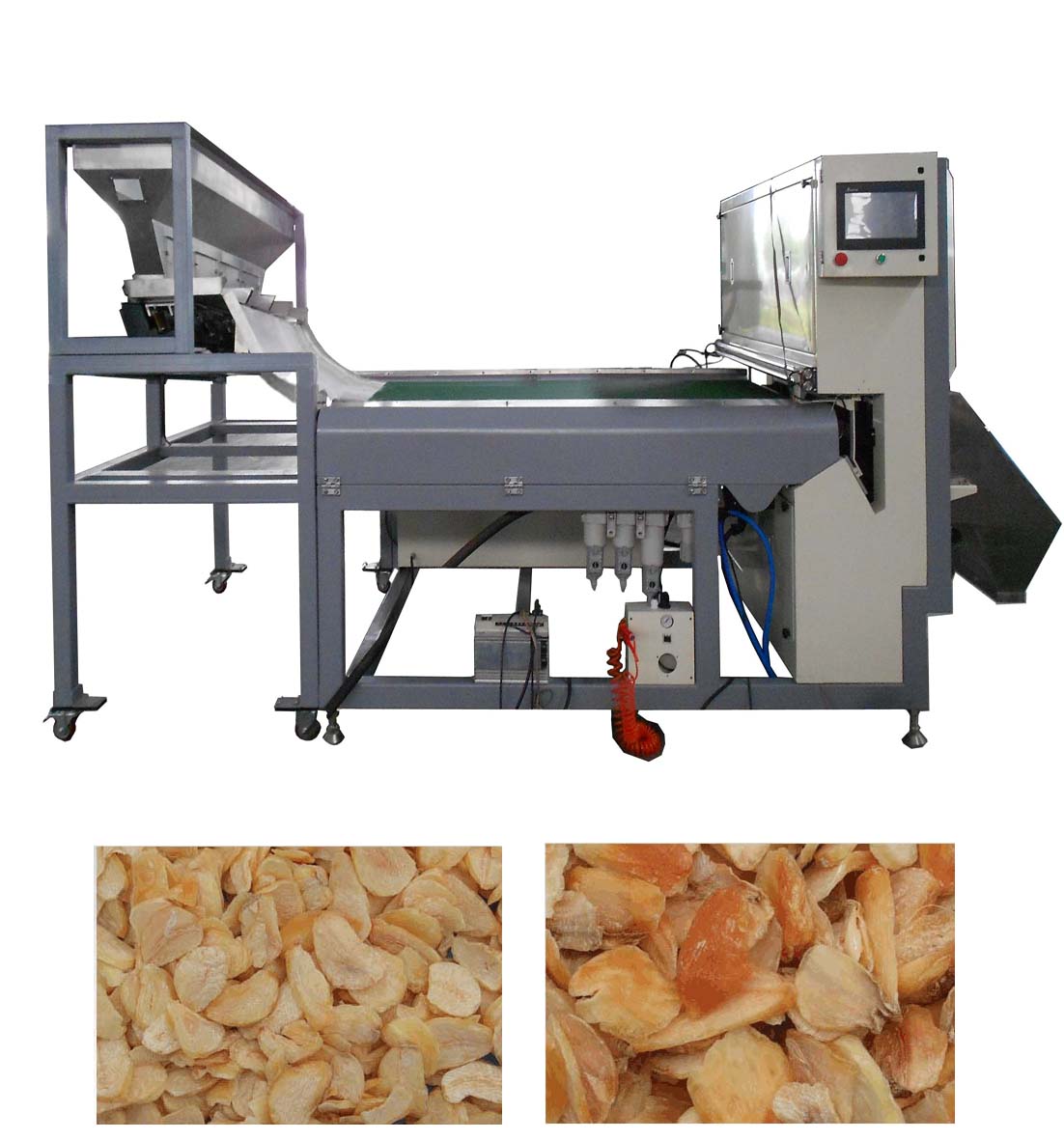 Dehydrated Vegetable CCD Color Sorter Machine  